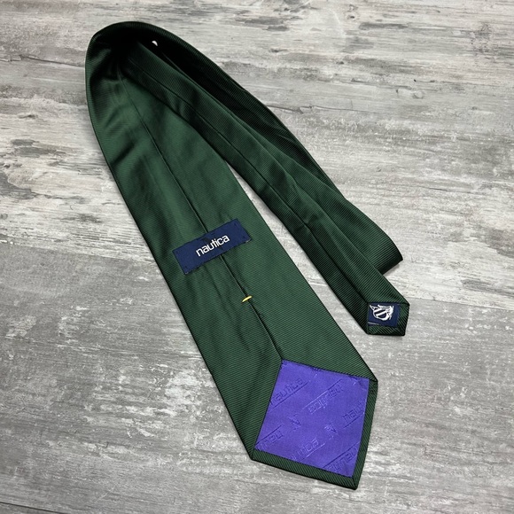 Nautica Accessories Nautica Solid Hunter Green Silk Tie Poshmark